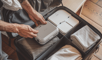 Masajeador portátil para viajes